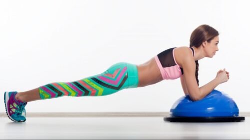 Functional Fitness. Whole Body workouts. BOSU Ball Chest Press. Super Soldier Project.