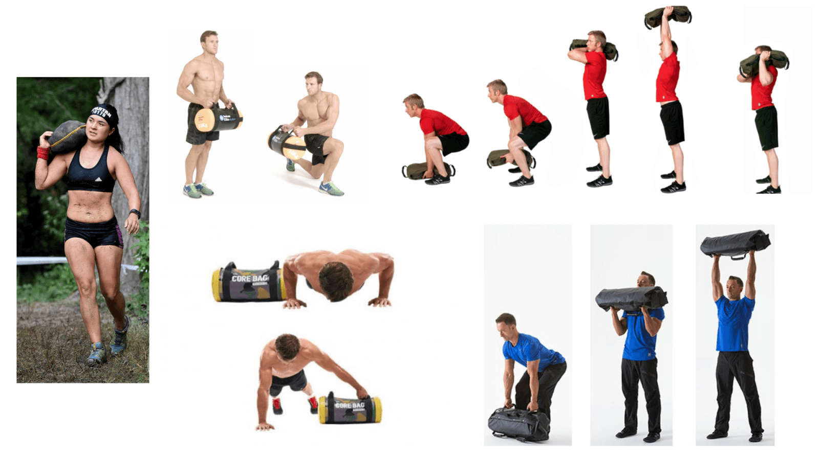 Sandbag exercises for discount core