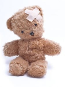 hurty bear. Muay Thai injuries.