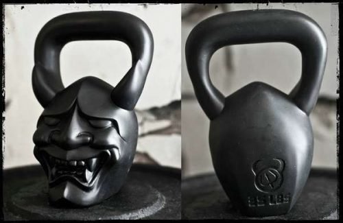 custom kettlebells. Demonbells.