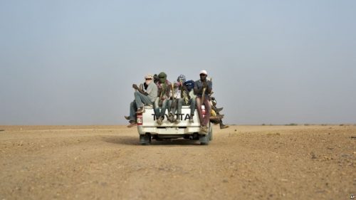 Sahara crossing. Immigration. Francis Ngannou.