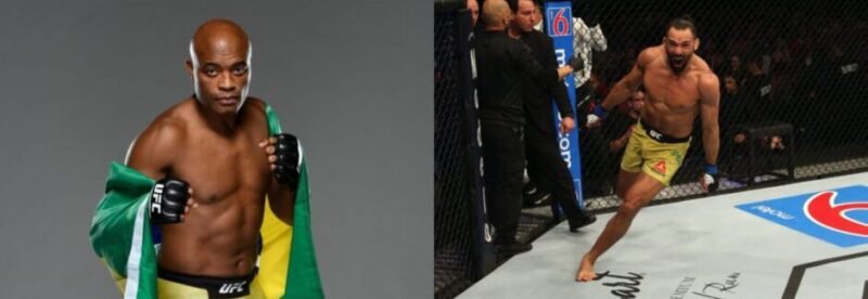 MMA fighters Anderson Silva and Michel Pereira, both known for incorporating Capoeira techniques and movement into their fighting styles.