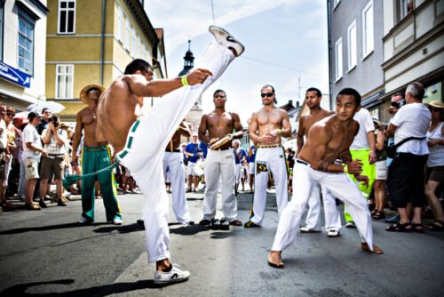 Capoeira. Brazilian martial arts. Capoeira moves. Capoeira Regional. Martial arts of the world.