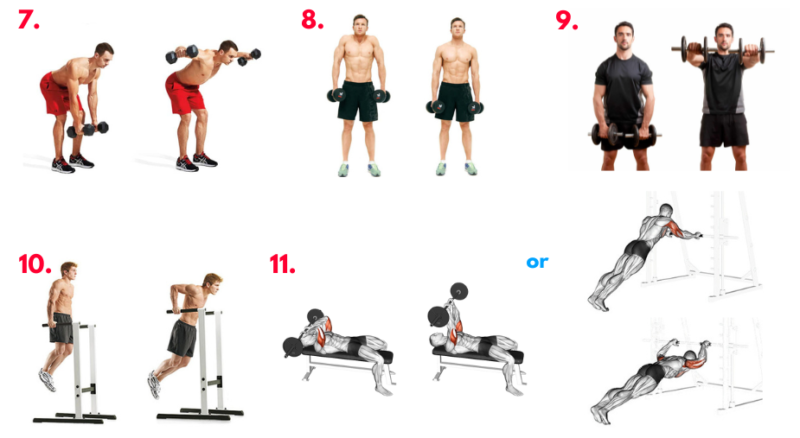 Bane Workout. Muscular hypertrophy. Muscular strength. functional strength training. upper body strength workouts. Compound exercises. best exercise for fat loss. Tom Hardy. Tom Hardy Workout. core exercises for men. Full body workout plan. exercises for strength training. strength exercises for back. Strength exercises for legs. Legs workout for men. Shoulders exercises. Triceps dips. Triceps exercises.