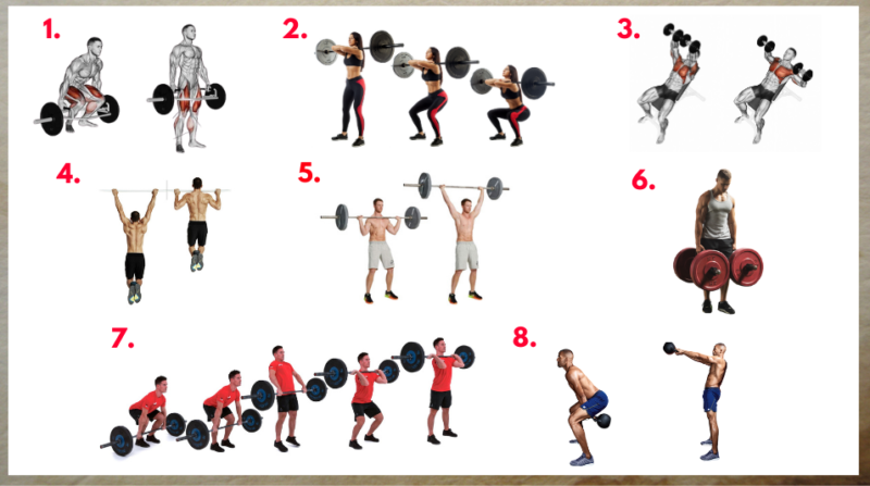 Gladiator Workout. strength training. Strongman workouts. exercises for strength training. upper body strength workouts. strength exercises for back. Compound lifts. Compound exercises. functional strength training. Resistance training for strength.