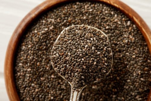 Healthy eating. Nutrition. Chia Seeds.
