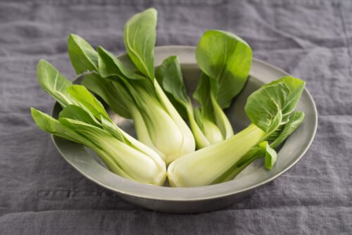Healthy eating. Nutrition.Pak Choi.