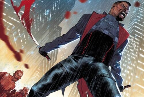 Blade as portrayed in Marvel Comics – the original vampire hunter and Daywalker from The Tomb of Dracula