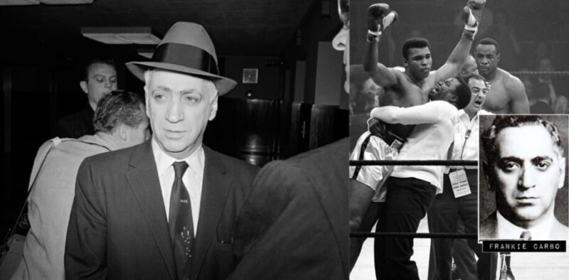 Organised crime’s grip on boxing, embodied by figures like Frankie Carbo, began to crumble with Muhammad Ali’s 1964 victory over mob-controlled Sonny Liston.
