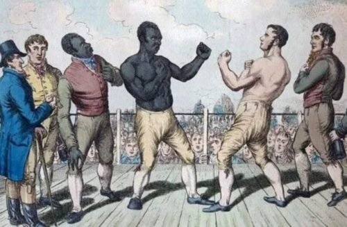 Tom Molineaux, the formerly enslaved American boxer who fought England’s champion in 1810 and became the first African American to challenge the boxing world.
