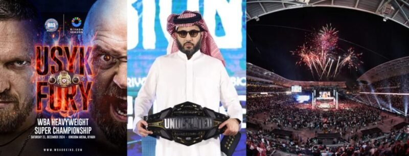 Turki Alalshikh leading Saudi Arabia’s rise in world boxing through Riyadh Season, transforming the desert into the new capital of global fight promotion.