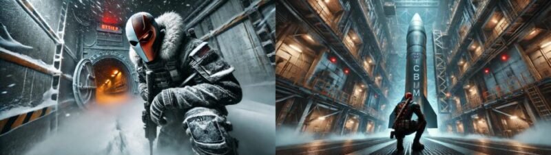 Deathstroke, DC Comics master assassin, symbolising the Deathstroke Workout emphasising power, precision, and work capacity.