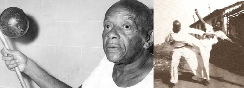 Photographs of Mestre Bimba, the influential Capoeira master who developed Capoeira Regional in Brazil.