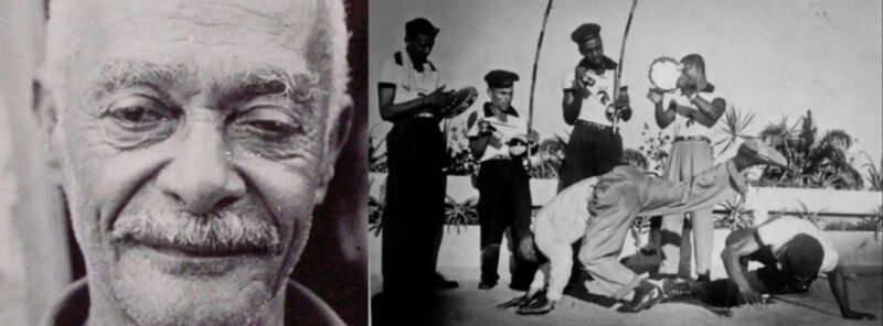 Photograph of Mestre Pastinha, one of the most important figures in the preservation of Capoeira Angola.