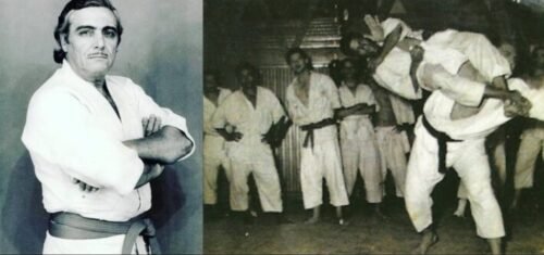 Historic portrait of Brazilian Jiu-Jitsu pioneer Oswaldo Fadda.