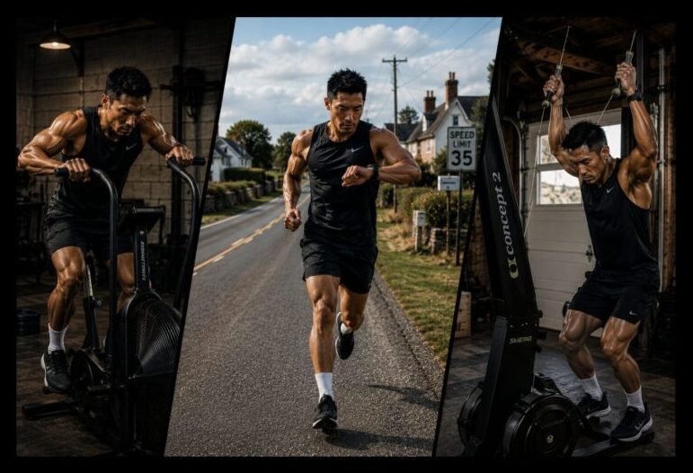 Cardio training, endurance running, conditioning, and long-distance fitness.