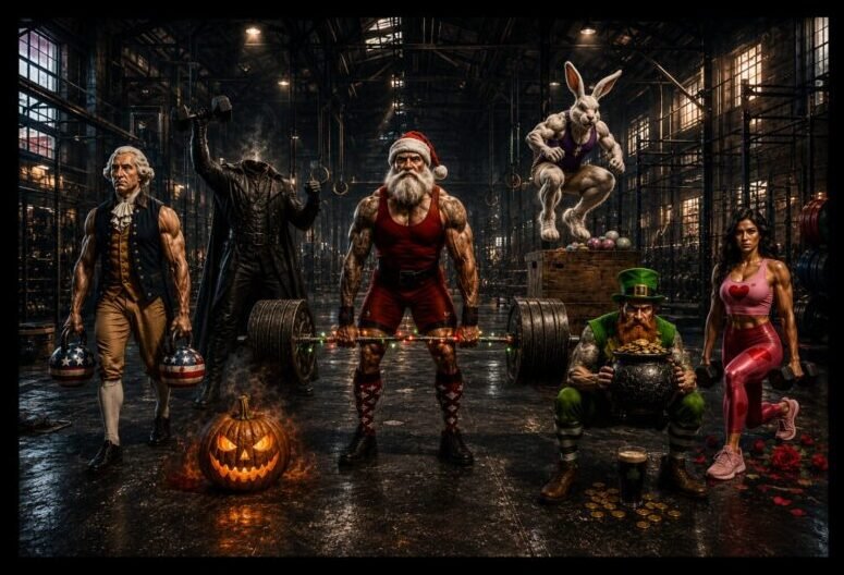 Seasonal workouts for holidays, winter training, travel fitness, and maintaining conditioning year-round.