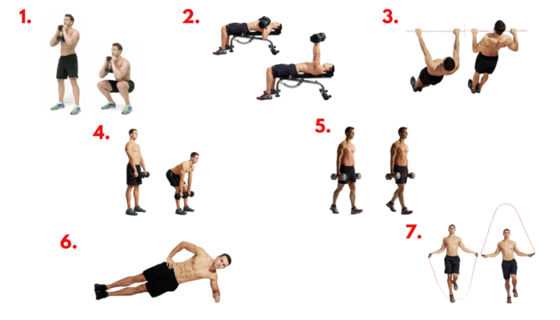 Year One workout circuit exercise demonstration