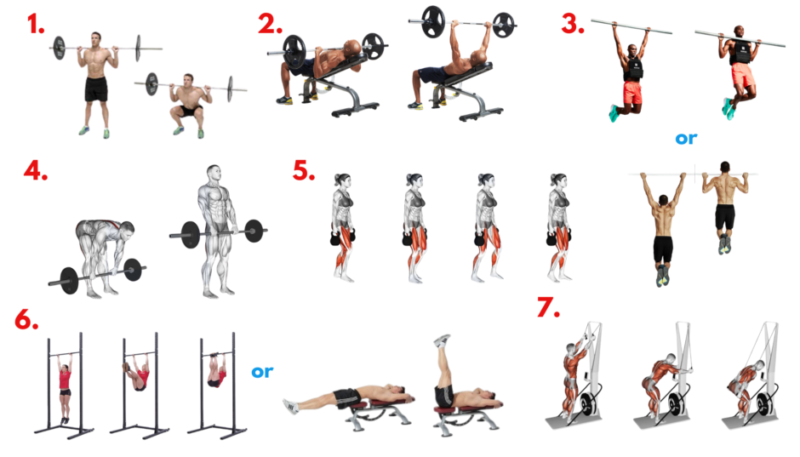 Quiver workout circuit exercise demonstration