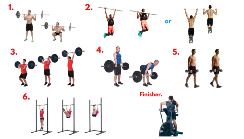 Longbow Hunters workout circuit exercise demonstration