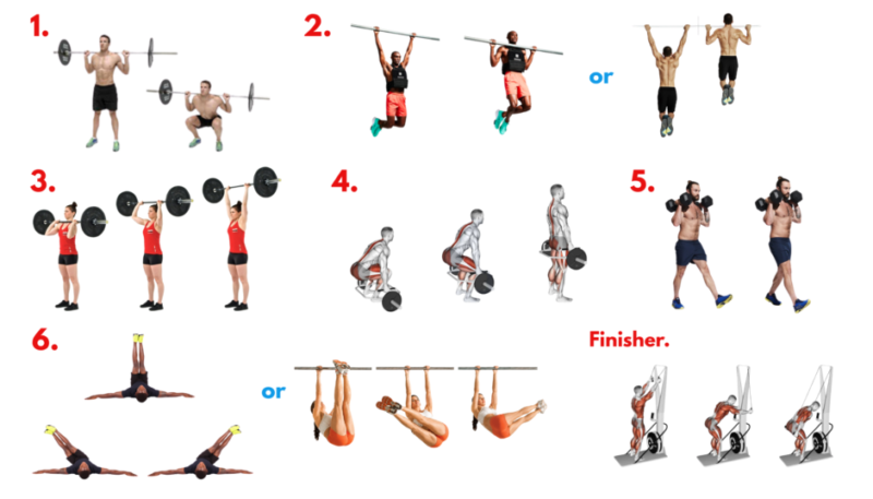 Longbow Hunters workout circuit exercise demonstration