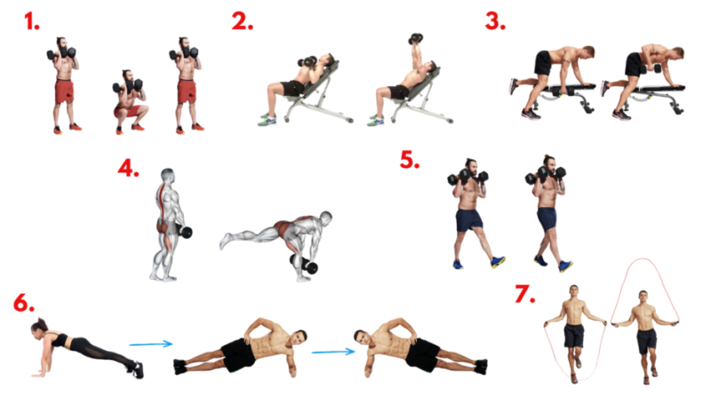 Year One workout circuit exercise demonstration