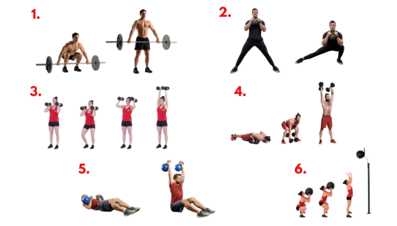 Longbow Hunters workout circuit exercise demonstration