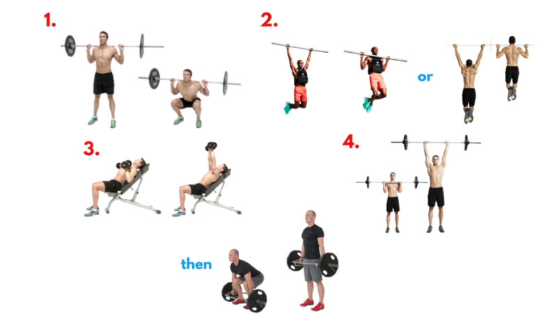 Longbow Hunters workout circuit exercise demonstration