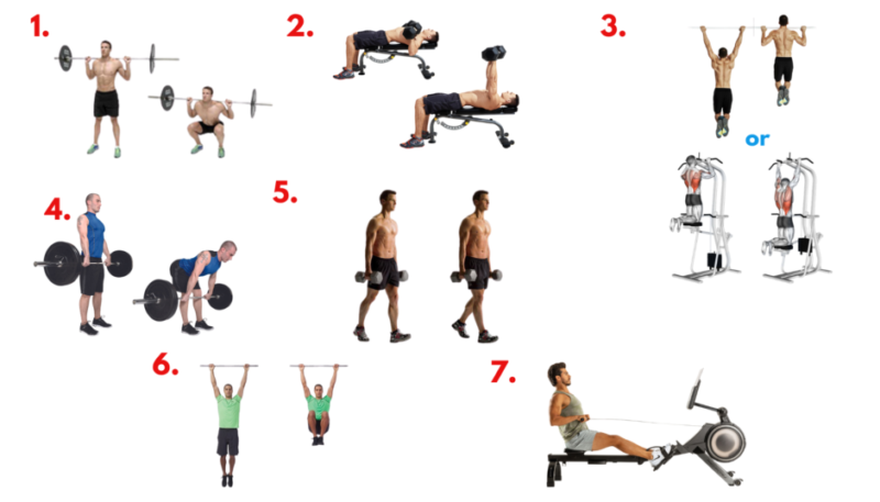 Year One workout circuit exercise demonstration
