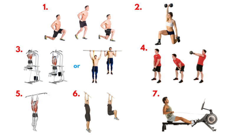 Year One workout circuit exercise demonstration