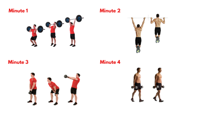 Quiver workout circuit exercise demonstration