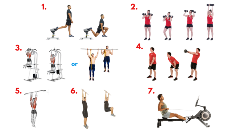 Year One workout circuit exercise demonstration