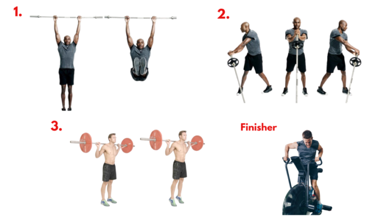 Longbow Hunters workout circuit exercise demonstration