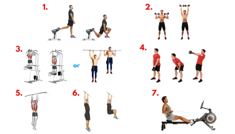 Year One workout circuit exercise demonstration