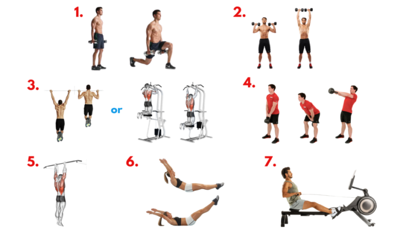 Year One workout circuit exercise demonstration