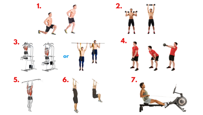 Year One workout circuit exercise demonstration