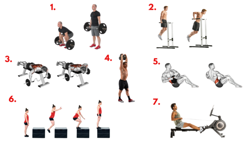 Quiver workout circuit exercise demonstration