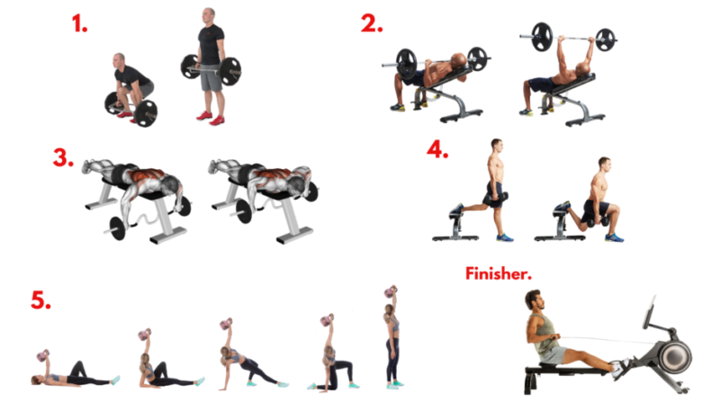 Quiver workout circuit exercise demonstration