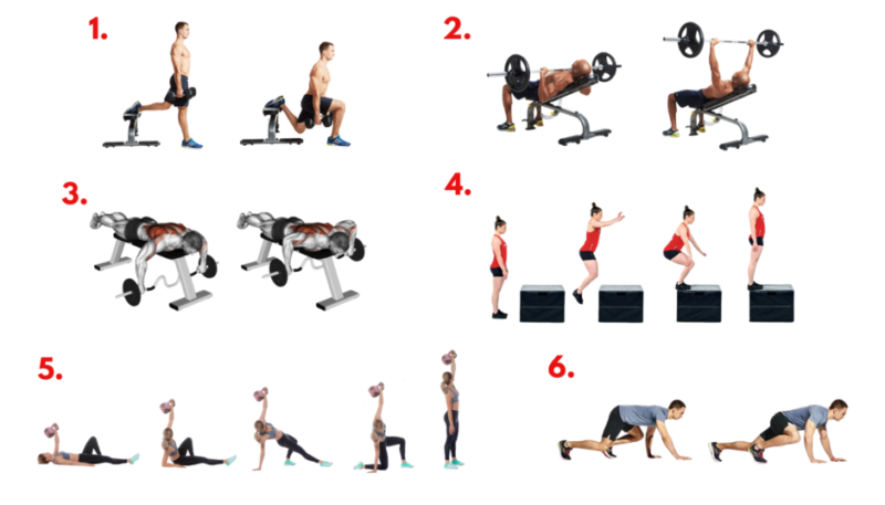 Longbow Hunters workout circuit exercise demonstration