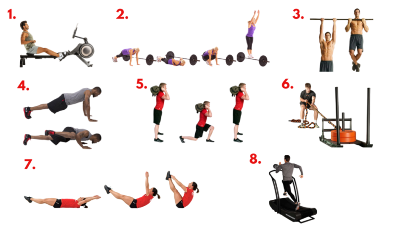 Where Angels Fear to Tread workout circuit exercise demonstration