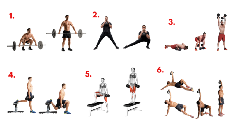 Where Angels Fear to Tread workout circuit exercise demonstration