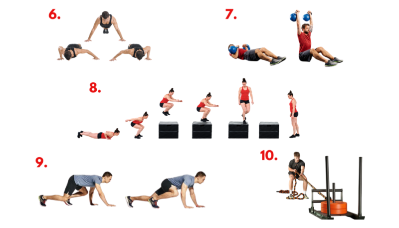 Where Angels Fear to Tread workout circuit exercise demonstration