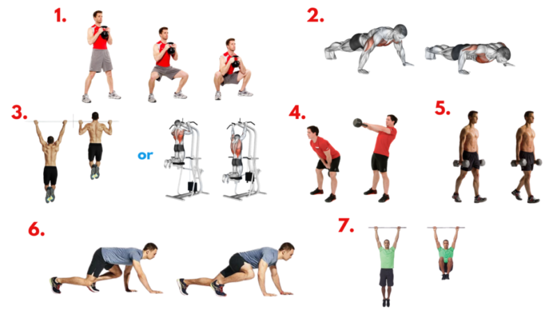 Year One workout circuit exercise demonstration