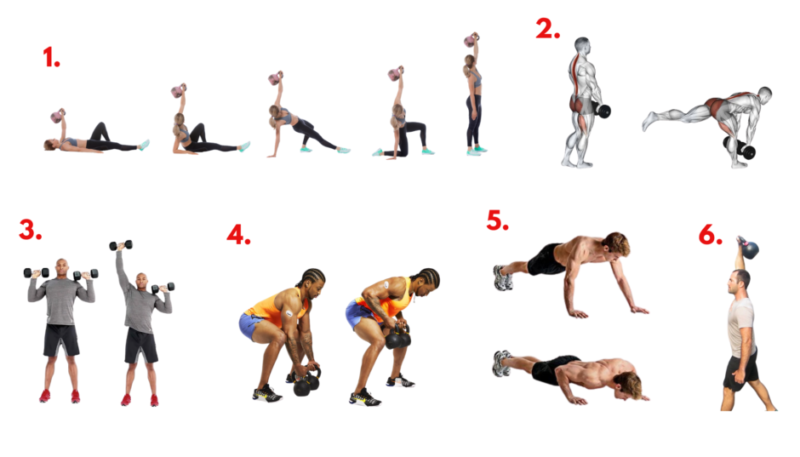 Longbow Hunters workout circuit exercise demonstration