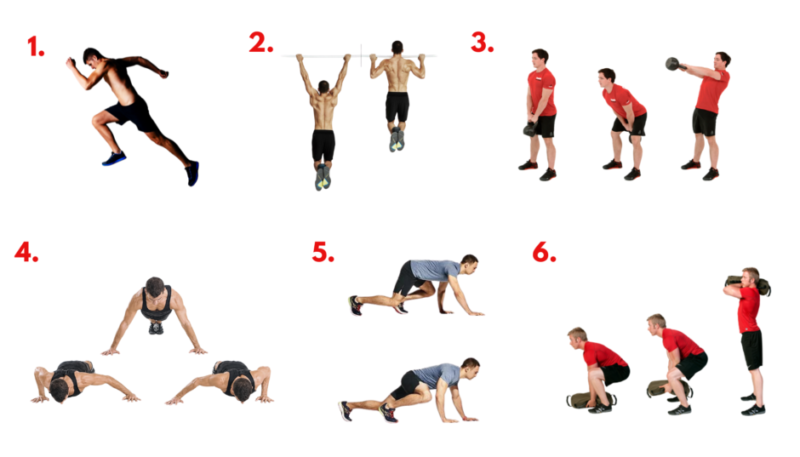 Quiver workout circuit exercise demonstration